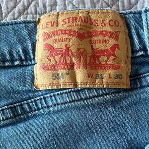 Levi's Classic Blue Jeans with Red Tab